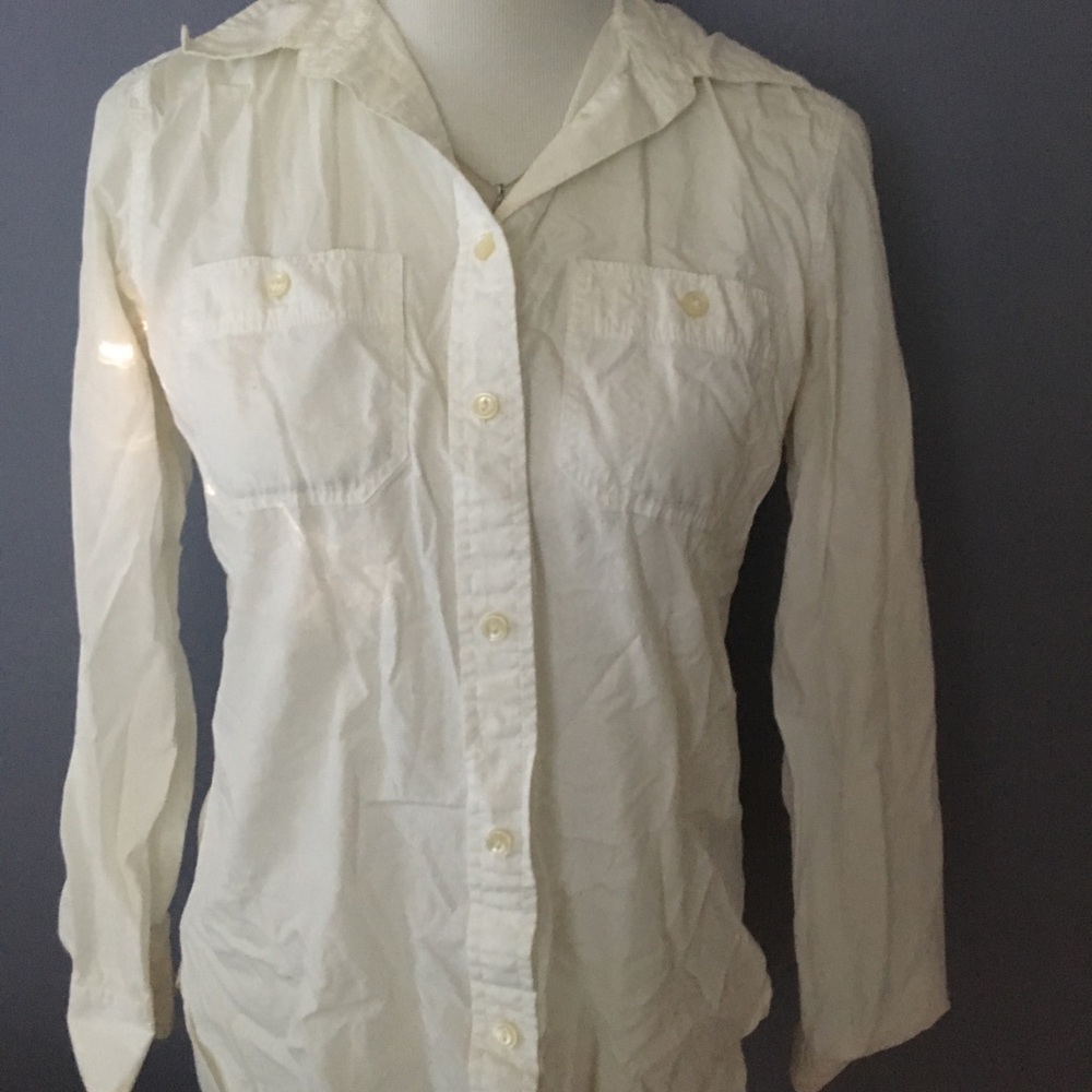 💕Woman’s white button down
